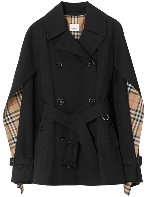 burberry submarine jacket|Burberry cashmere cape jacket.